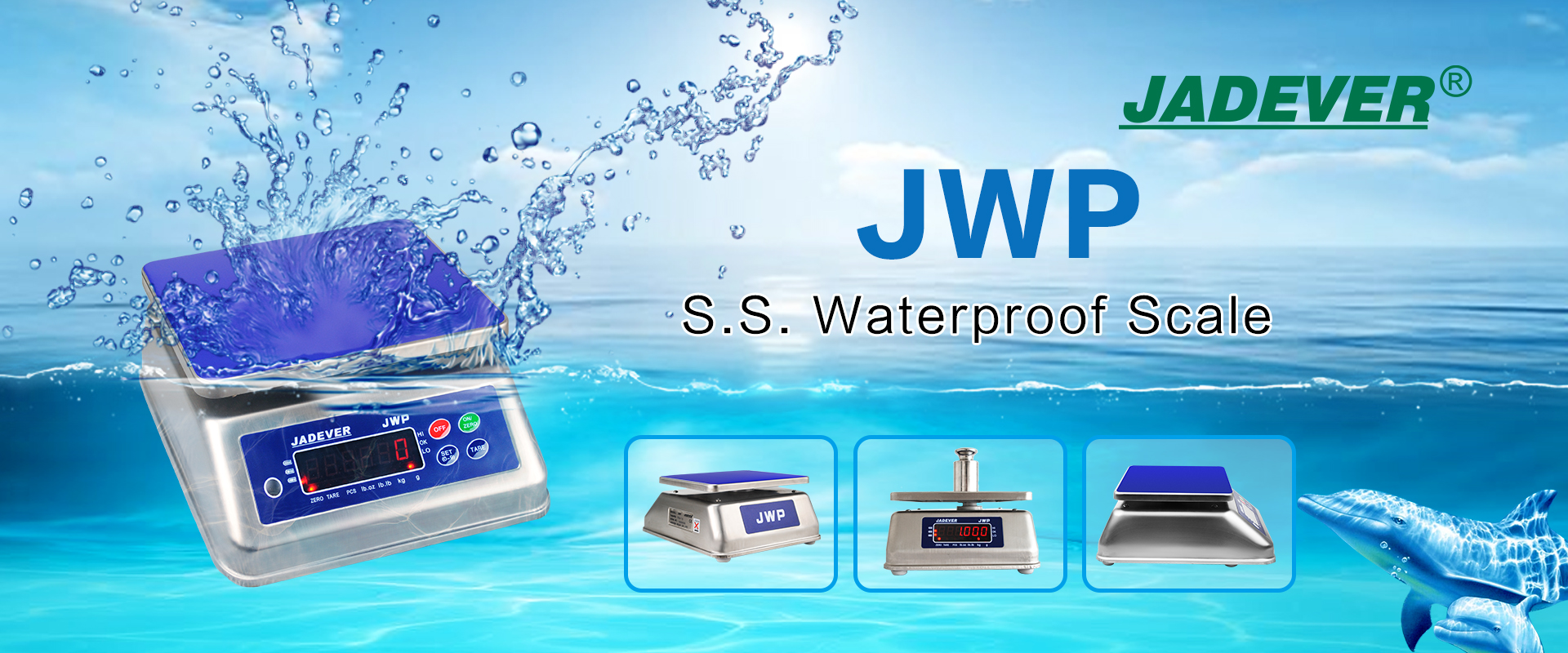 Jadever genuine waterproof weighing scale JWP