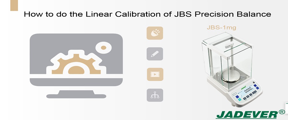 Come eseguire la calibrazione lineare della bilancia di precisione JBS