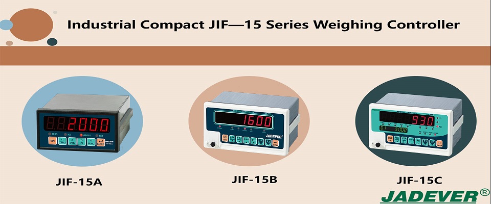 Controllore di pesatura industriale compatto JIF serie 15