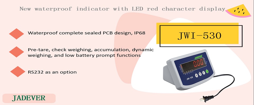 Nuovo indicatore impermeabile con display a caratteri rossi a LED