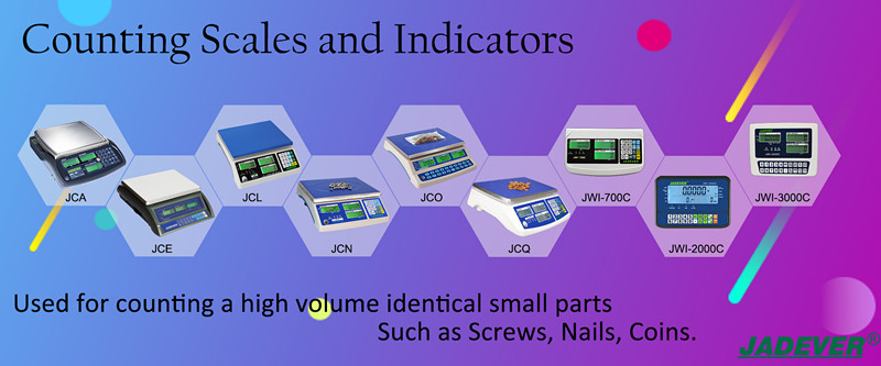 scale e indicatori accurati per il conteggio di jadever