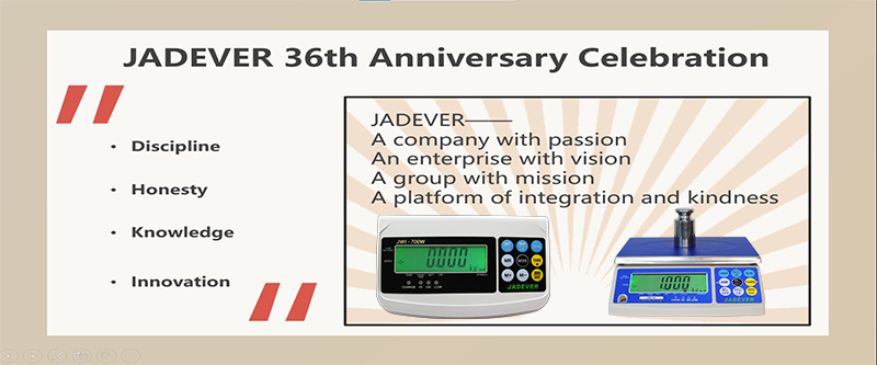 Celebrazione del 36° anniversario di JADEVER