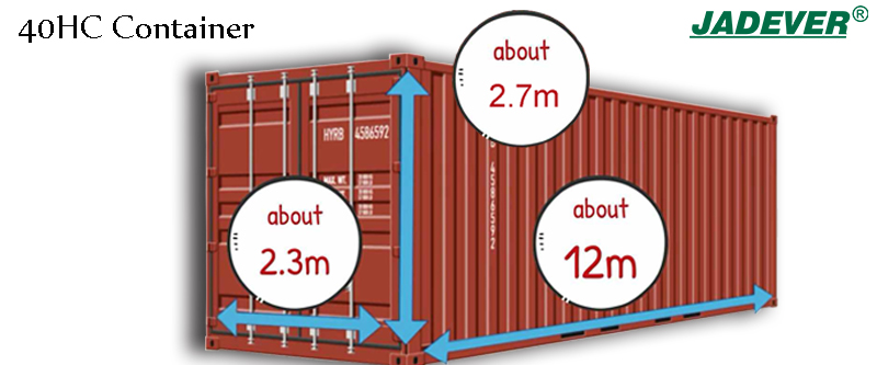 Container alto 40 piedi negli Stati Uniti
