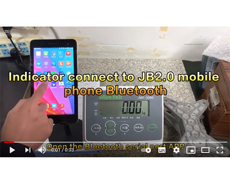  Jadever Indicatore di pesatura Connettito con il telefono cellulare tramite Bluetooth Jb2.0 modulo